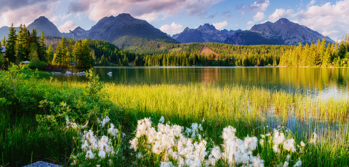 picturesque mountain view of slovak republic where teaching opportunities are available for esl teachers and certified teachers
