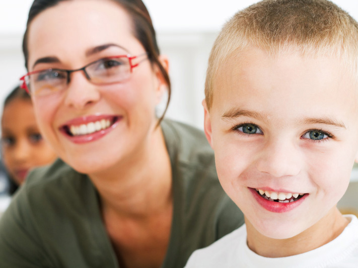 Teacher and student in Poland
