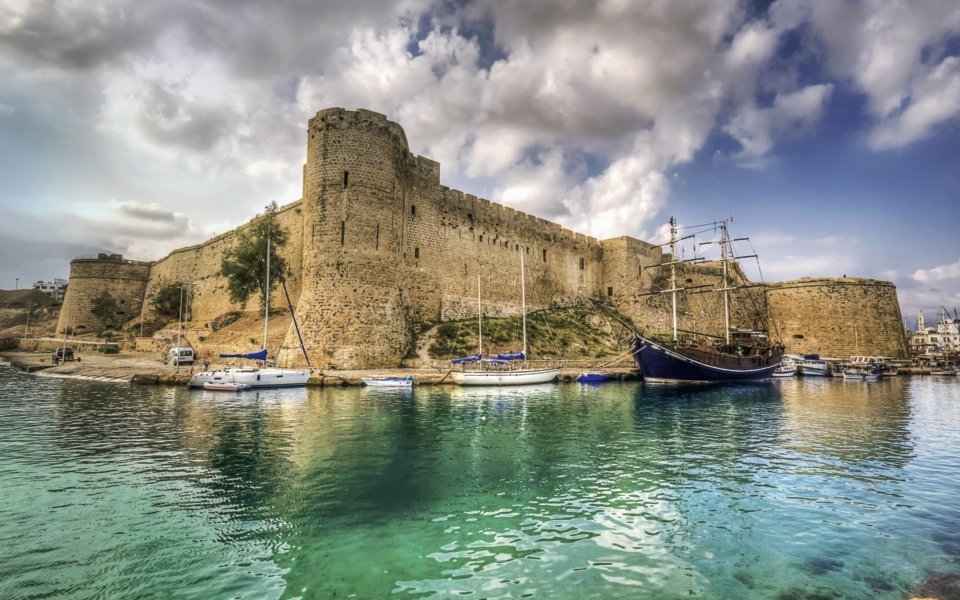 moorish architecture on the waterfront in cyprus that esl teachers can visit year round