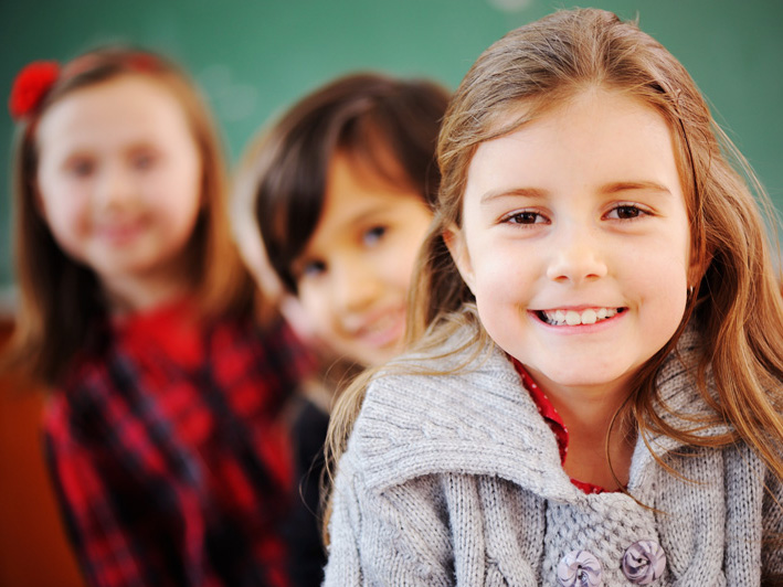 Students learning English as a second language