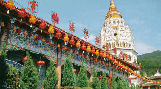 view of scenery in malaysia