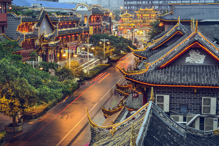 ESL teachers can visit historic cities while teaching English in China
